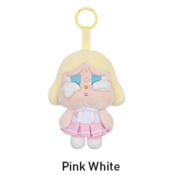 POP MART CRYBABY Sunset Concert Series “PINK WHITE” Plush Pendant Single Box - Picture 2 of 11